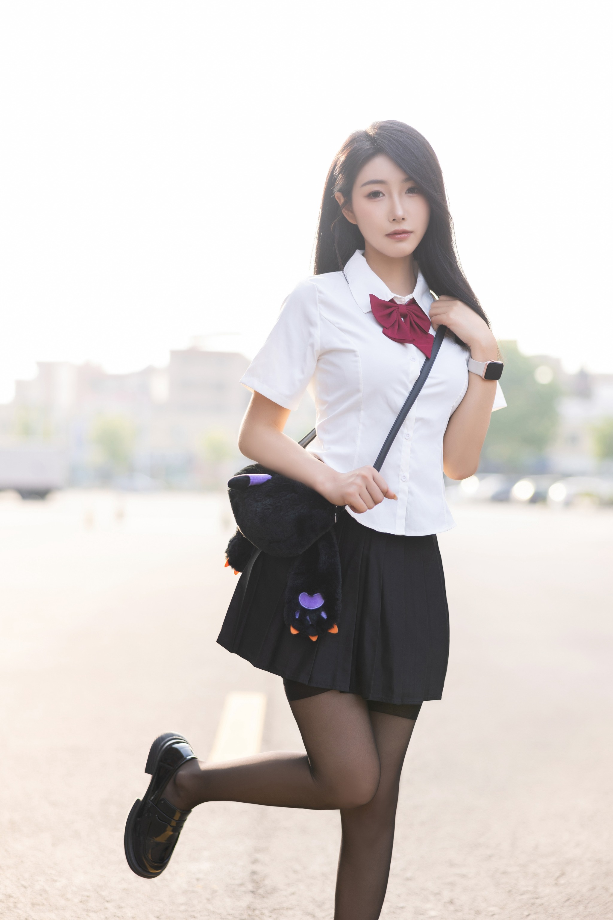图片[1]-苏苏阿 – NO.005 内购无水印 黑丝JK制服[87P]-XikXak
